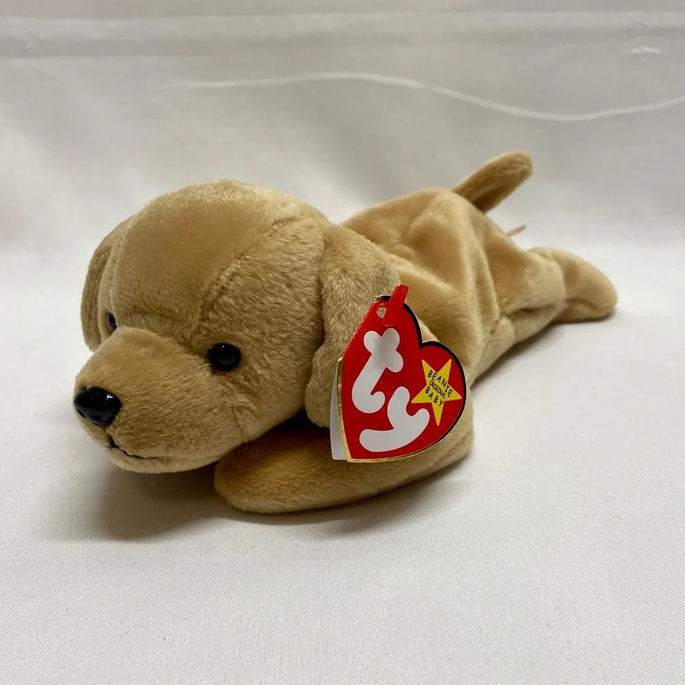 Ty Beanie Babies Fetch Golden Retriever Puppy Dog Retired 1997 1998 Tag‎ Errors